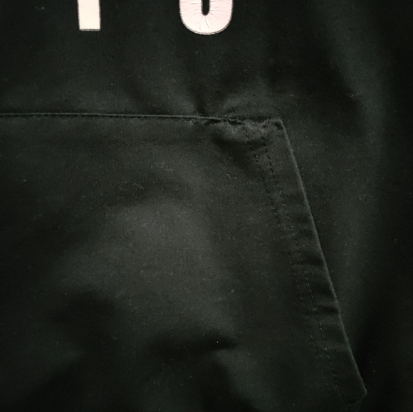 BTS Kpop Boy Band Black Hoodie Pullover Sweatshirt Size Medium Adult - Picture 3 of 6